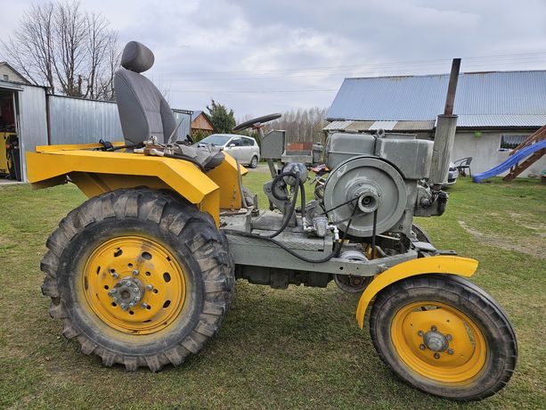 Ciągnik samoróbka traktor