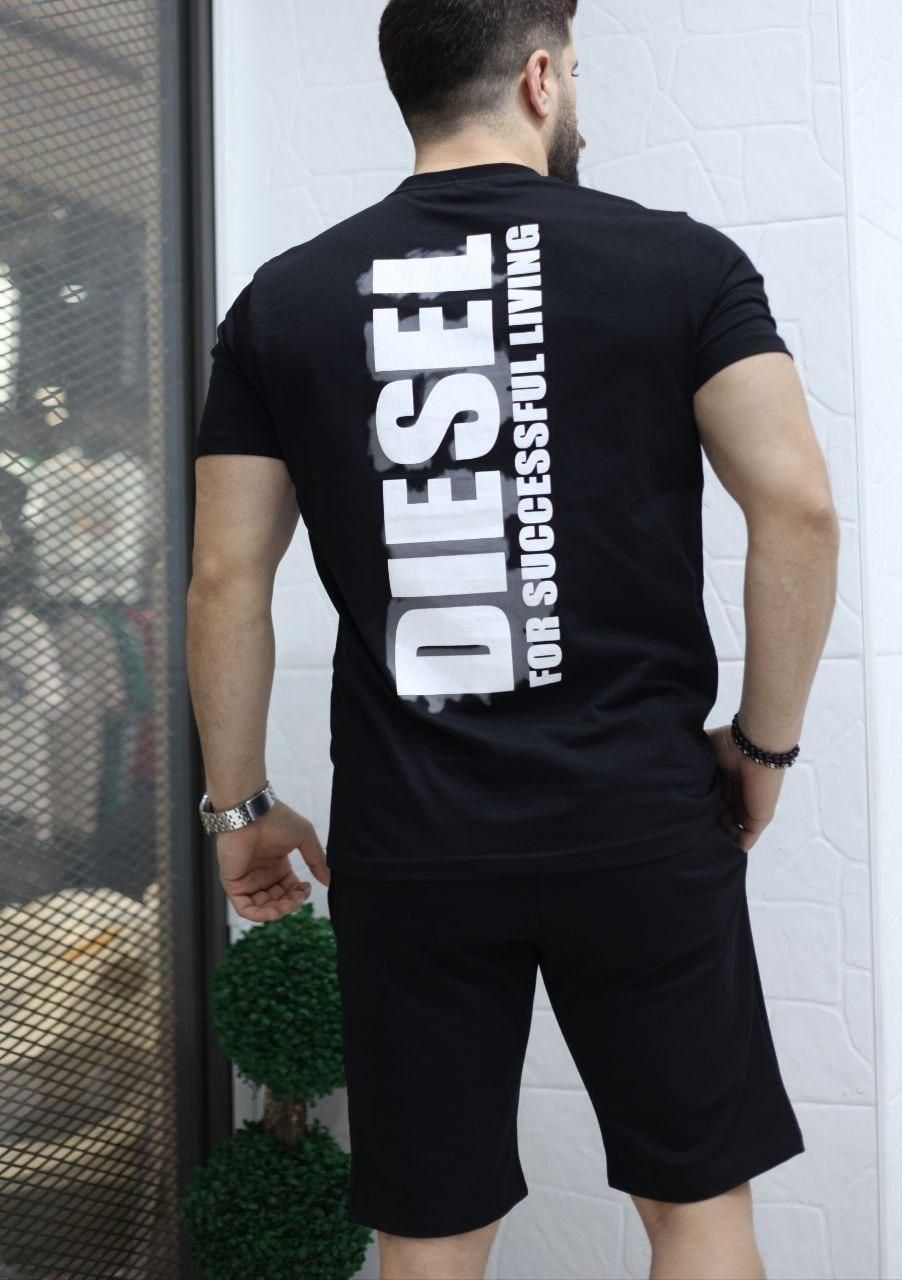 Розмір S розпродаж чоловічий літній костюм шорти футболка diesel boss