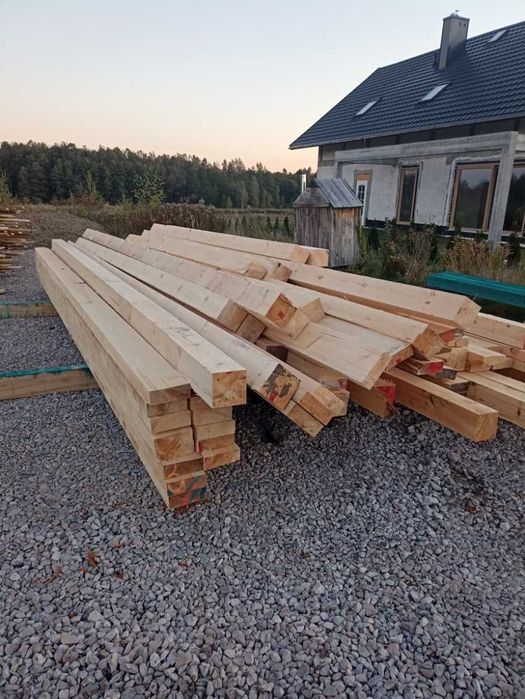 Więźba dachowa deski szalunkowe