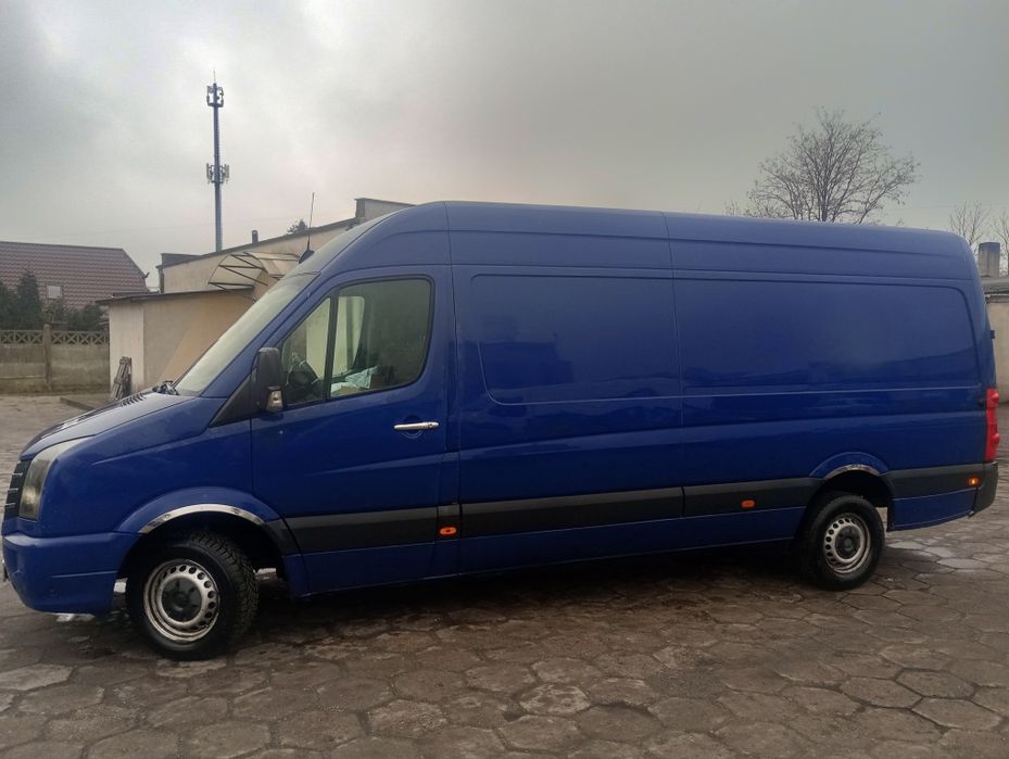 VW crafter max 2012 r 2.0 TDI 160 km, 3,5 t na haku,klima,hak