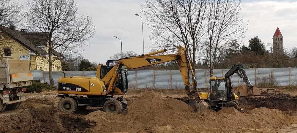 Transport kruszywo piasek żwir mecalac wywóz Siechnice Wrocław Żerniki