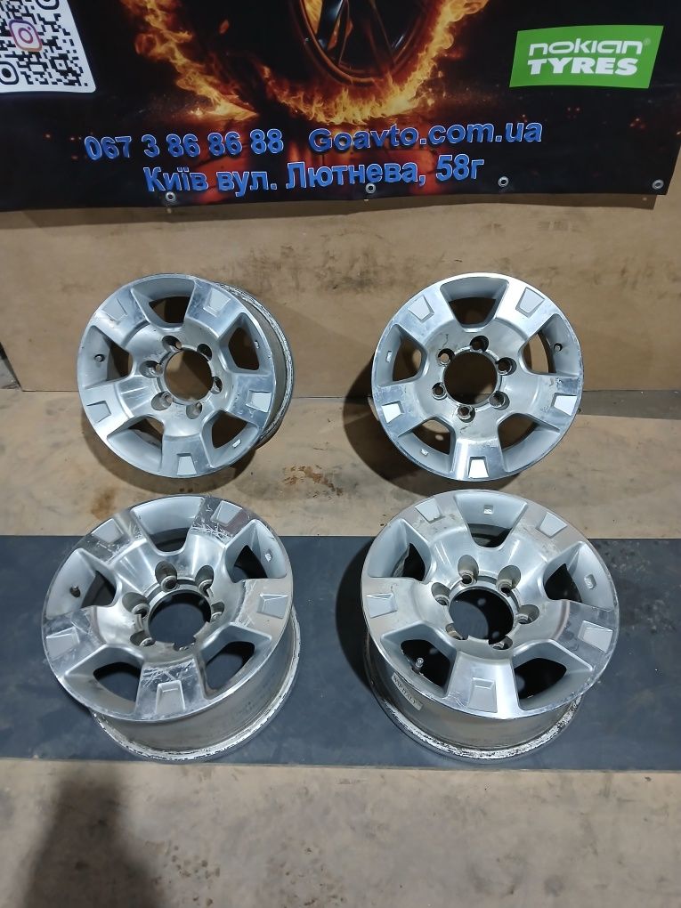 Goauto Terminal диски Toyota 6/139,7 r15 et10 7j dia110 купити лютнева
