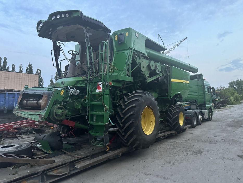 Розборка Запчастини на комбайн John deere S670