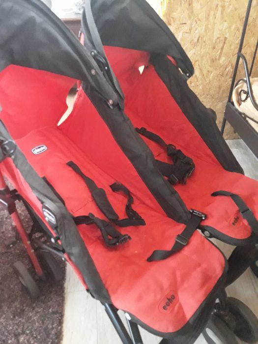 Carrinho bebé duplo chicco