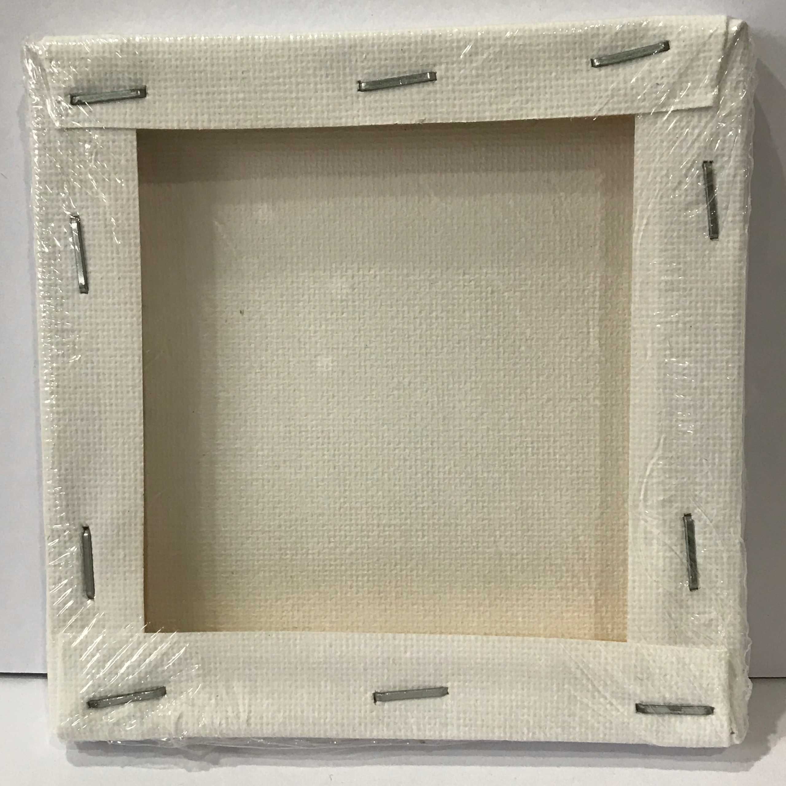 8×Płótno do malowania Podobrazie mini ok 10x10cm