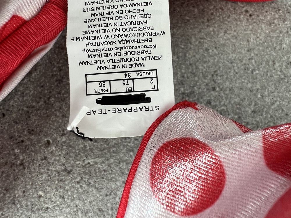 Tezenis strój kąpielowy bikini S w kropki