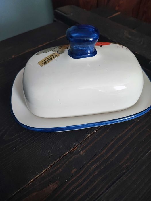 Stara francuska maselnica sielskie wiejskie klimaty