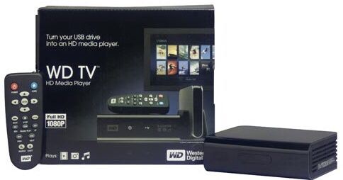 Wd tv hd media player