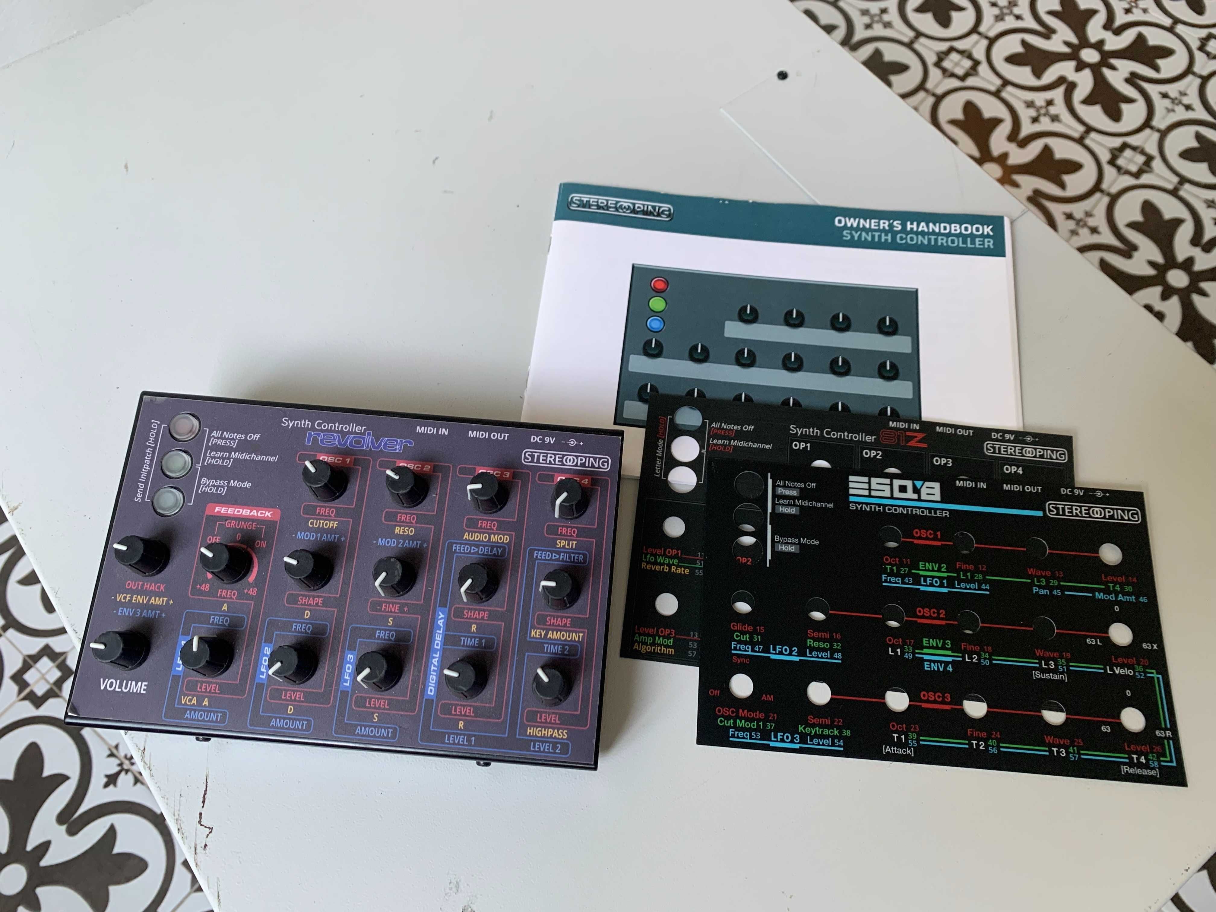 Stereoping CE-1 Programmer for Vintage Synths Midi