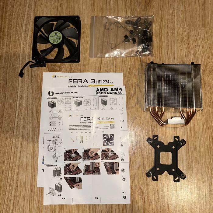 SilentiumPC FERA 3 HE1224 v2 - chłodzenie - radiator + wiatrak 120 mm