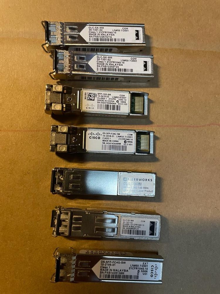 Moduły cisco przekaźniki sieciowe kable światłowód przełącznik portowy