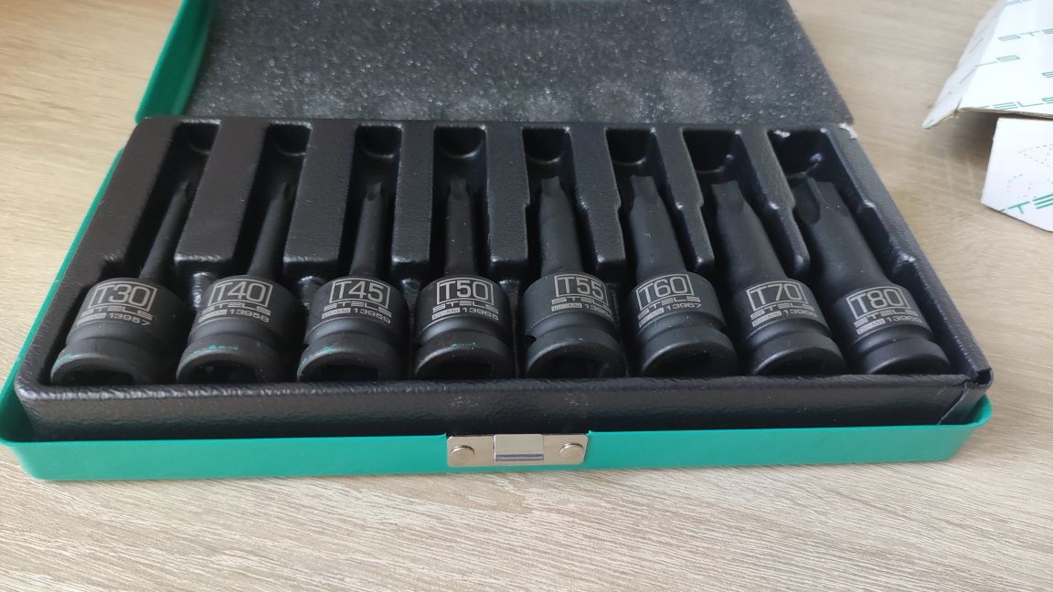 Набор торцевых головок STELS TORX 13999 1/2`` 8 шт