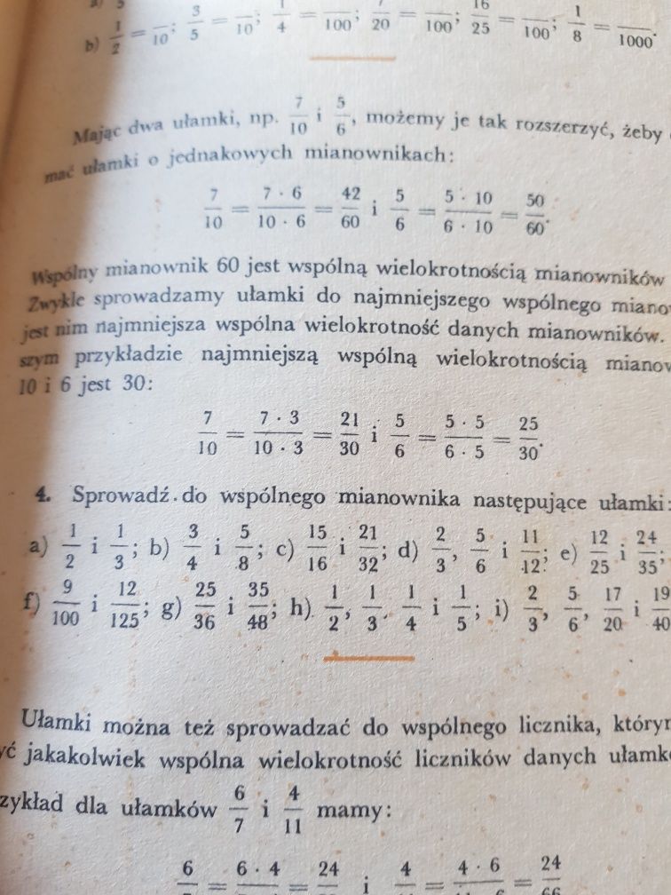 podrecznik matematyka kl 6 Białas PRL