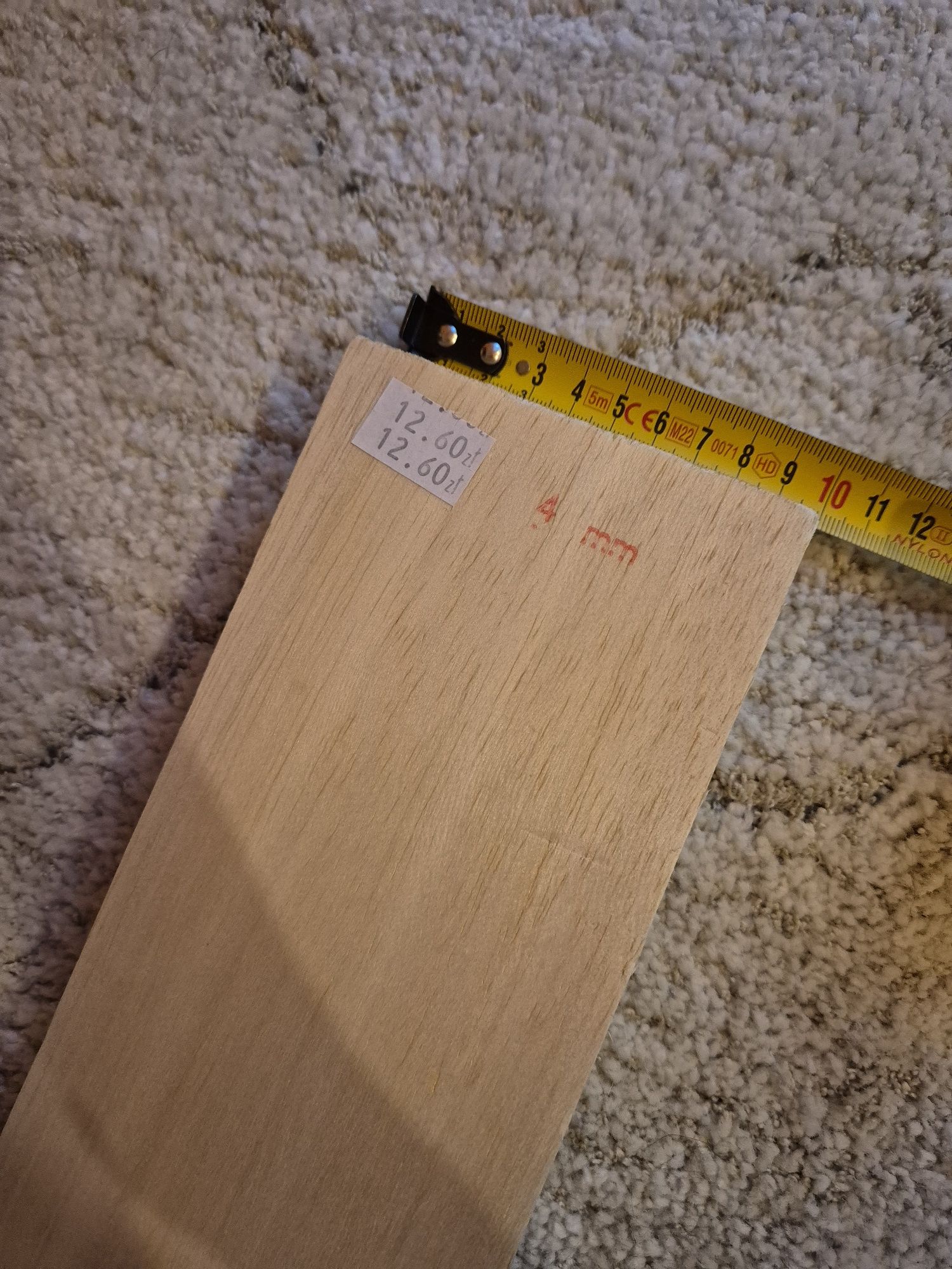 Balsa różne grubości modelarstwo makiety