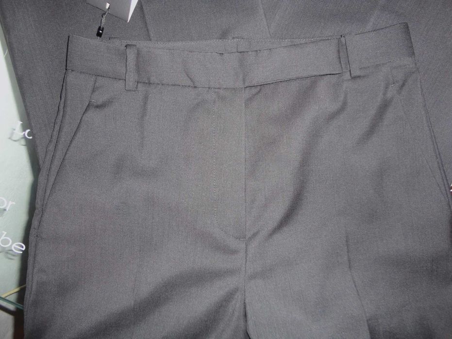 Calças pretas 100% lã fria Massimo Dutti