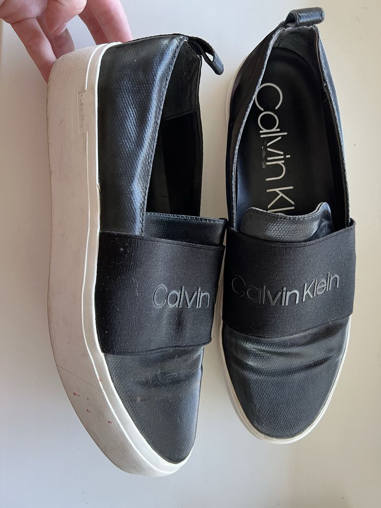 Слипоны, лоферы Calvin Klein
