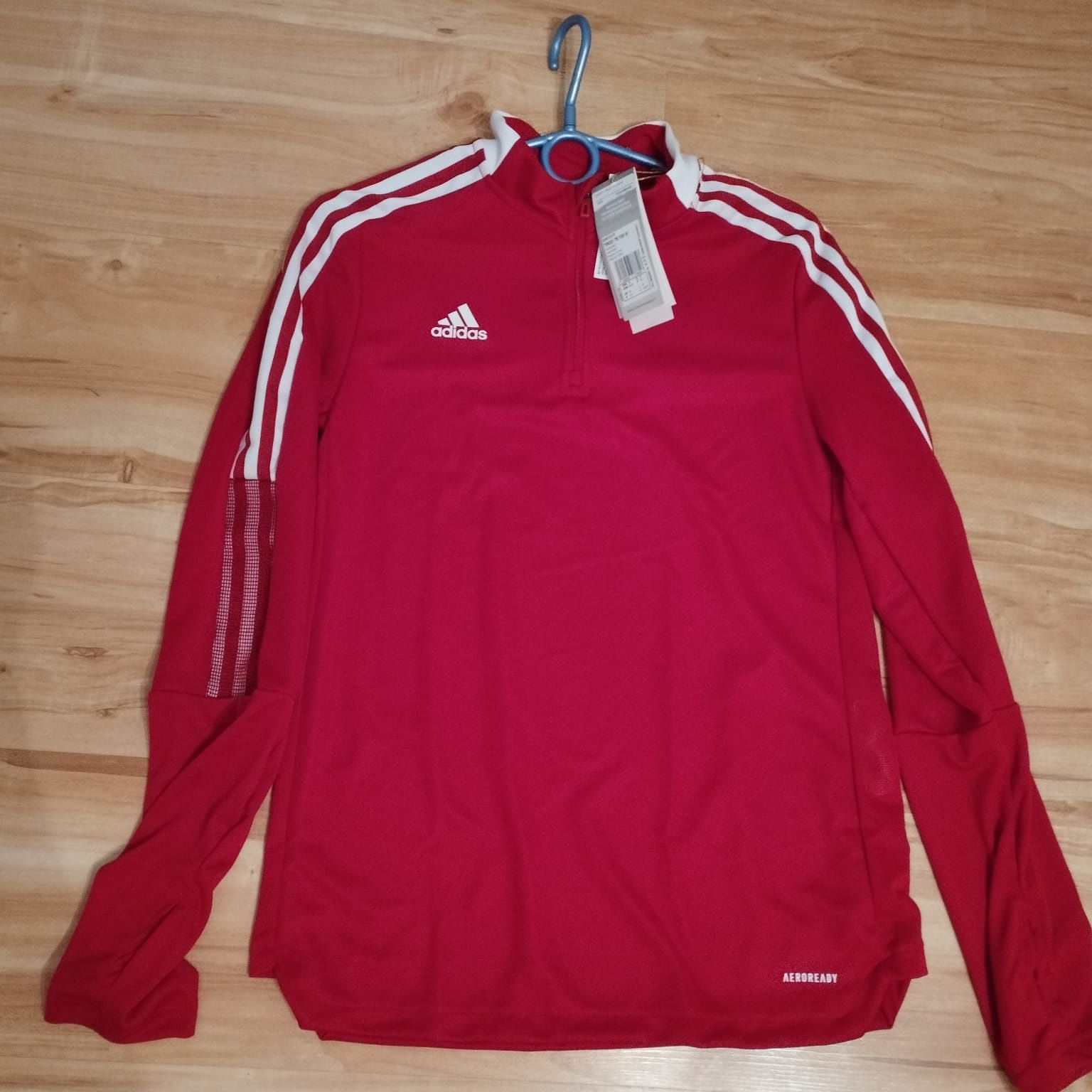 NOWA Bluza damska adidas Tiro 21 Training Top czerwona GM7317