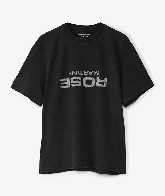 Футболка Martine Rose Classic T-Shirt Washed Black