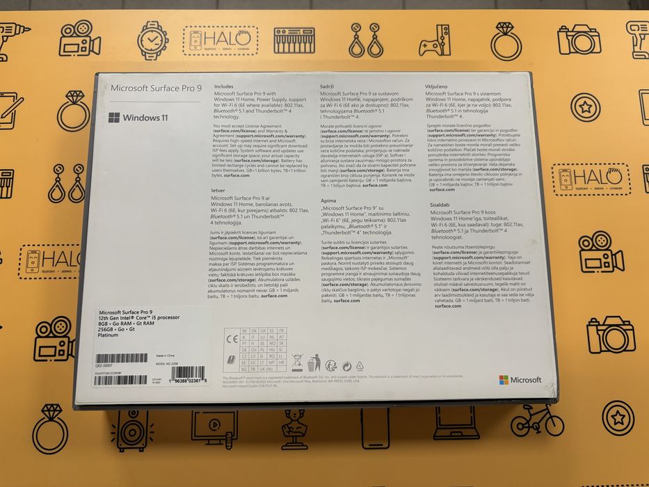 Microsoft Surface Pro 9 12 gen. i5/8GB/256GB od Lombard Halogsm Łódź
