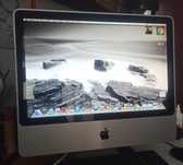 Apple iMac 20cali super, aluminiowy z wejściem na płyty, płynny