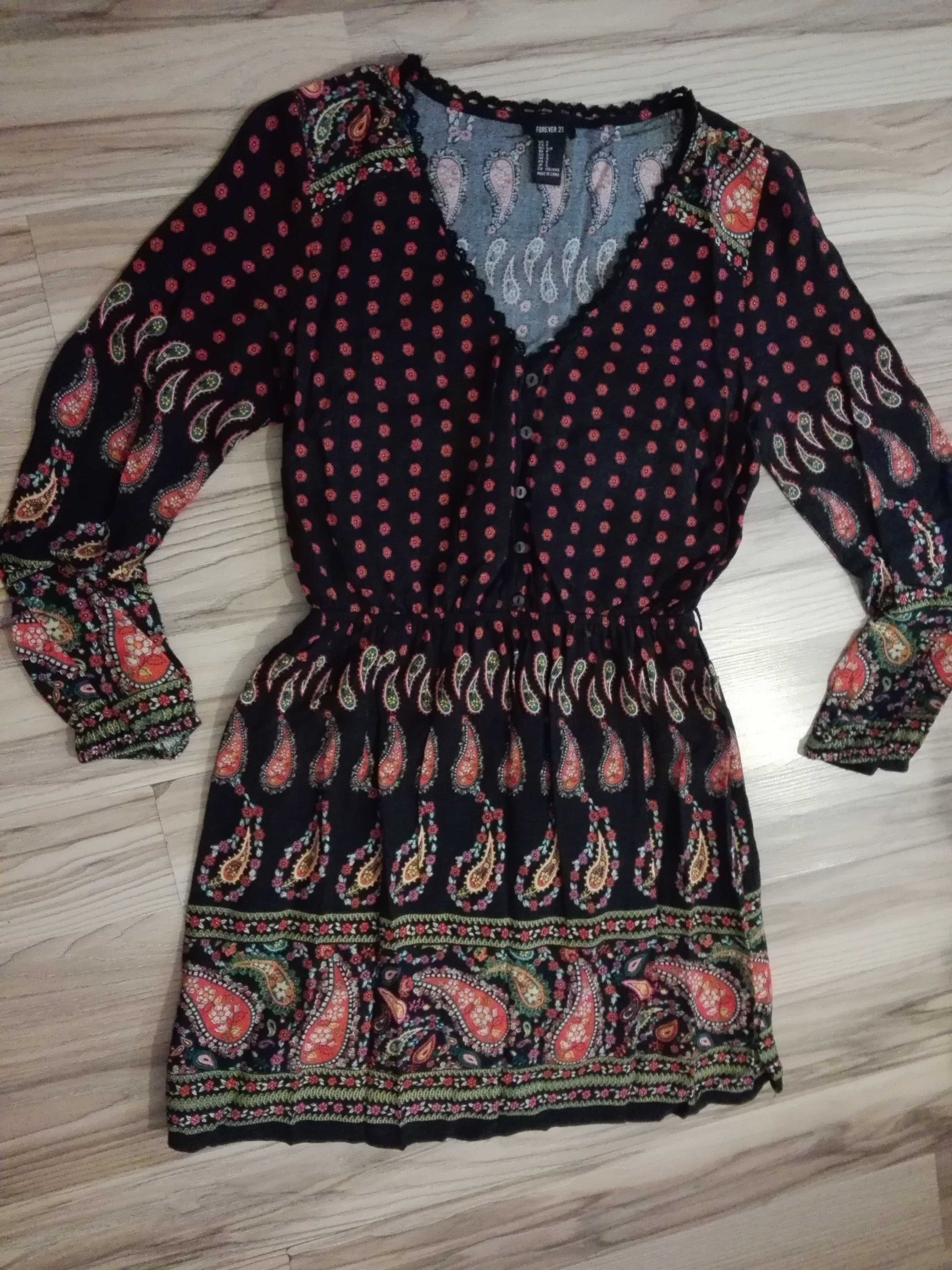Sukienka-tunika firmy Forever 21, rozmiar S
