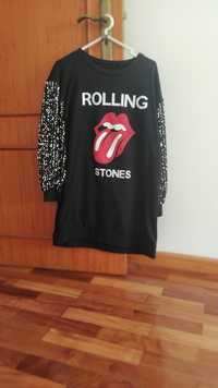 Vestido/camisola Rolling Stones