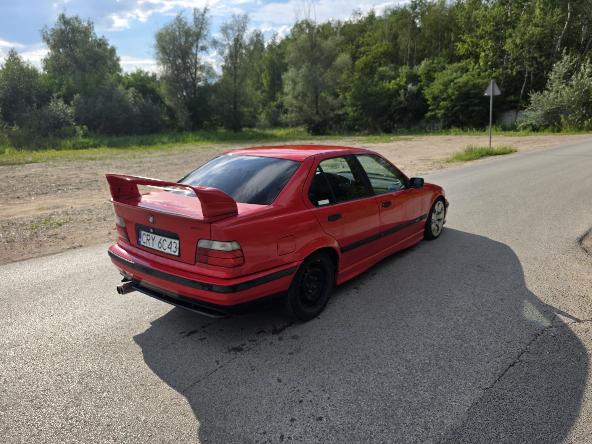 Bmw e36 316i LPG M PAKIET hellrot/Skóry/naba/klima/komputer/zamiana
