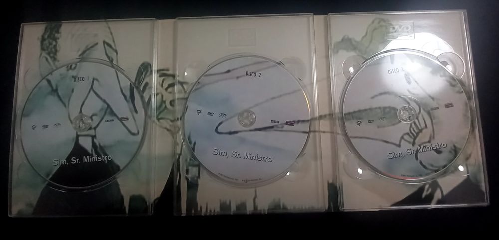 DVD Sim, Sr. Ministro séries 1 2 e 3