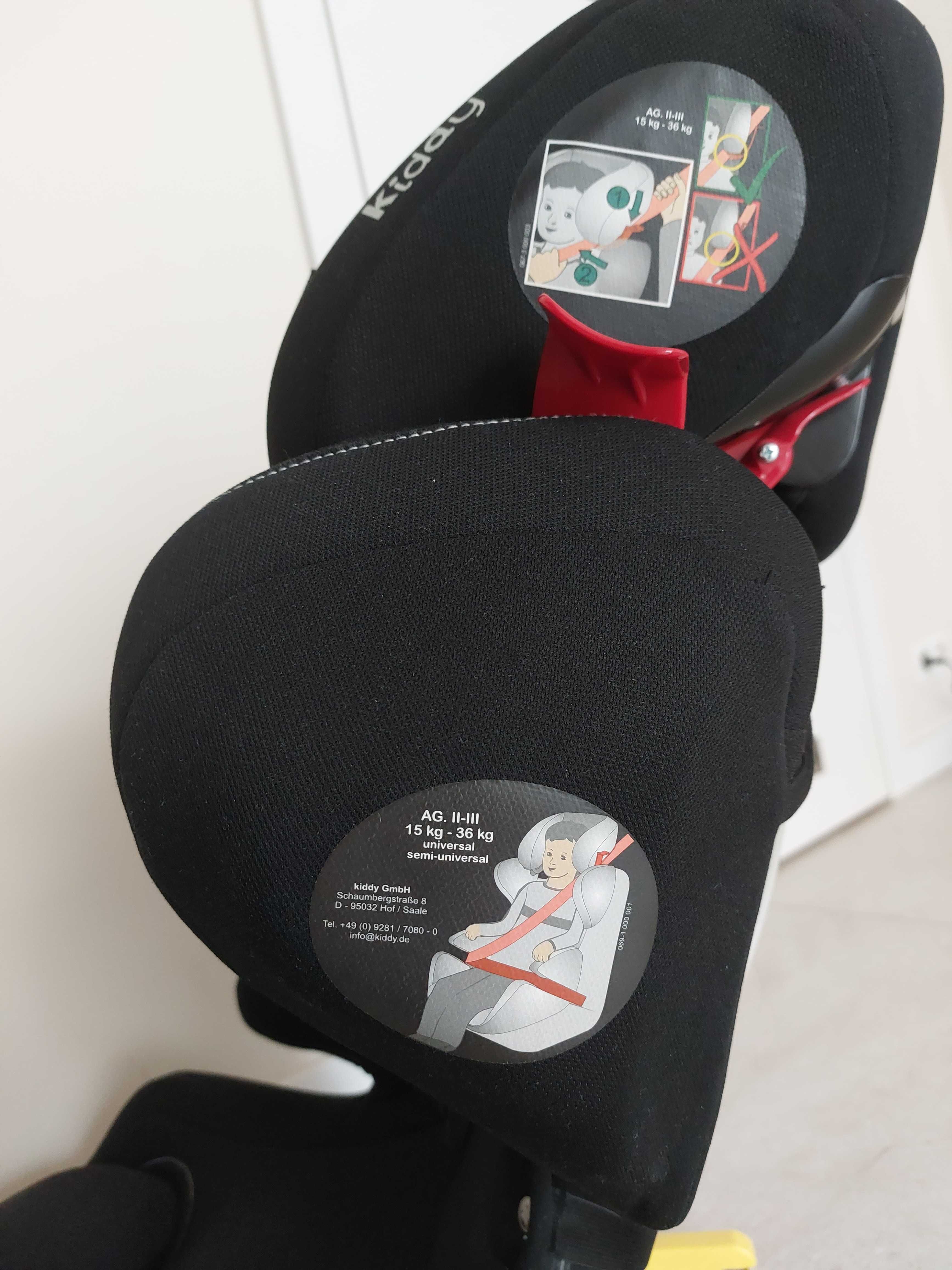 Fotelik Kiddy 15-36 kg (isofix)