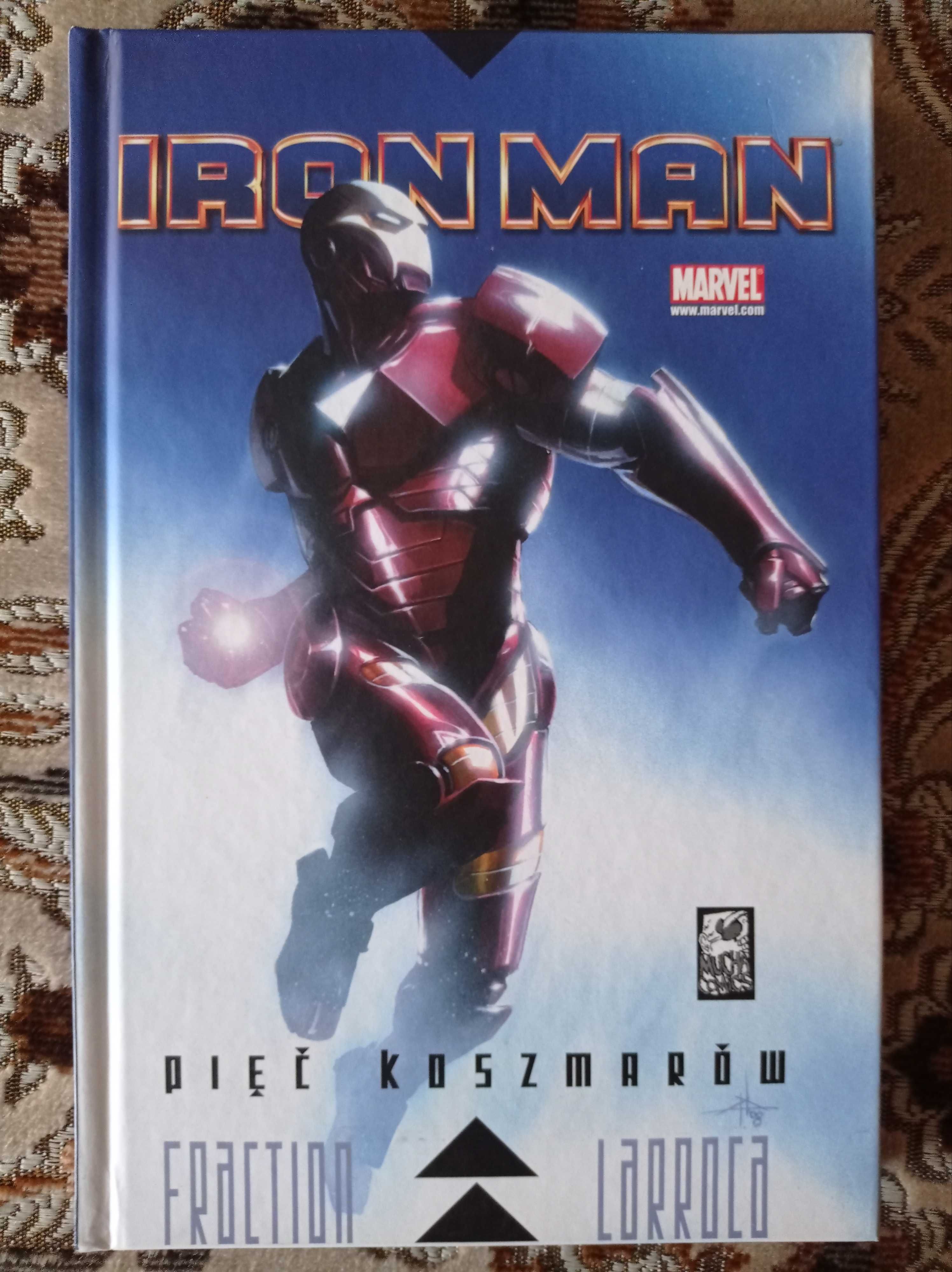 Zestaw Iron Man Superbohaterowie Marvela tom 3 Pięć koszmarów