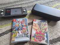 Nintendo switch lite z grami