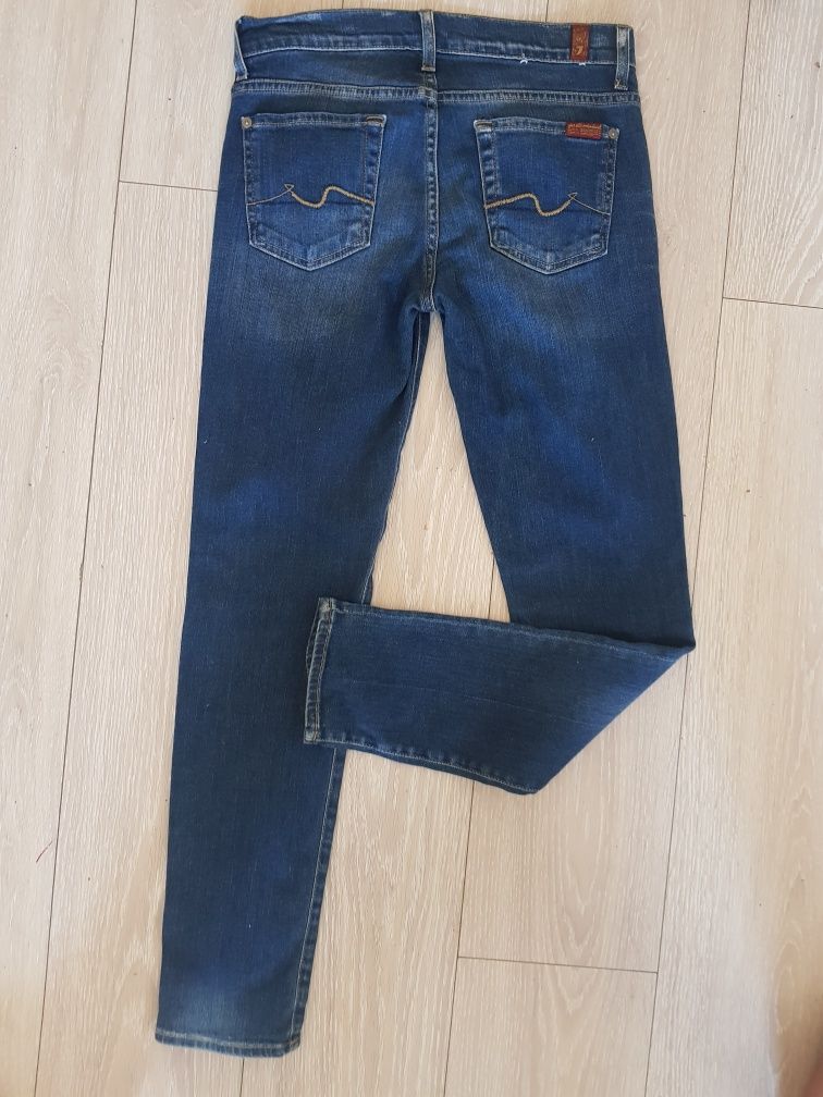 7 for All Mankind  spodnie jeansowe skinny M