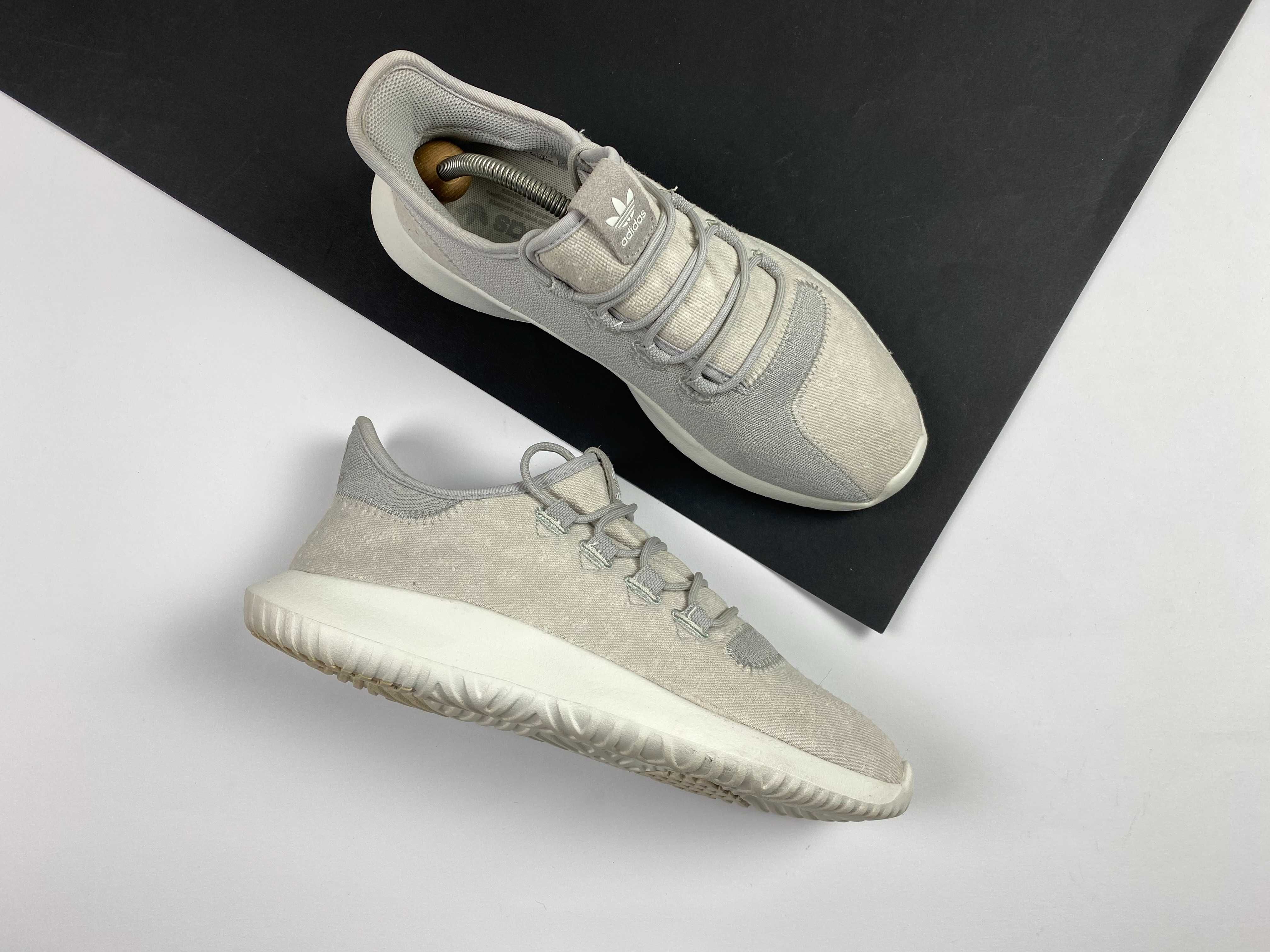 Кроссовки adidas Tubular Shadow Grey Two Original светлые 42р