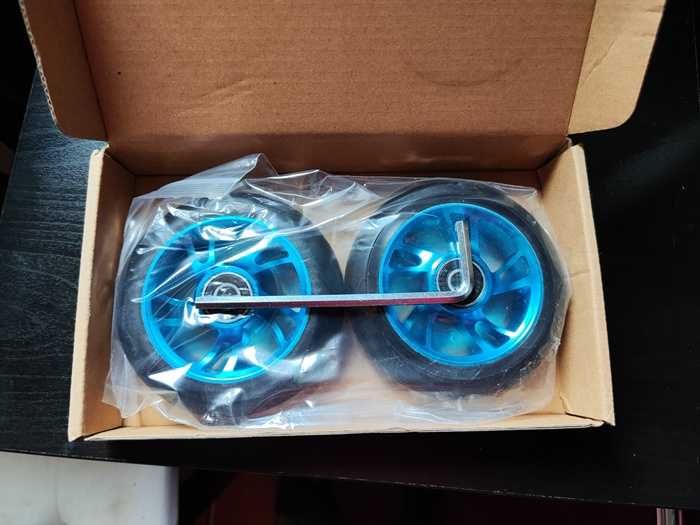 par de rodas para trotineta