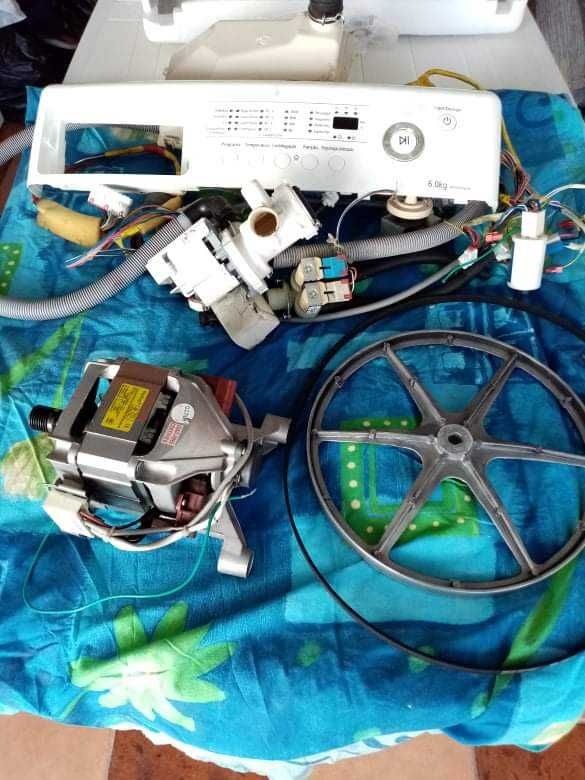 Motor máquina de lavar roupa e parte eléctrica