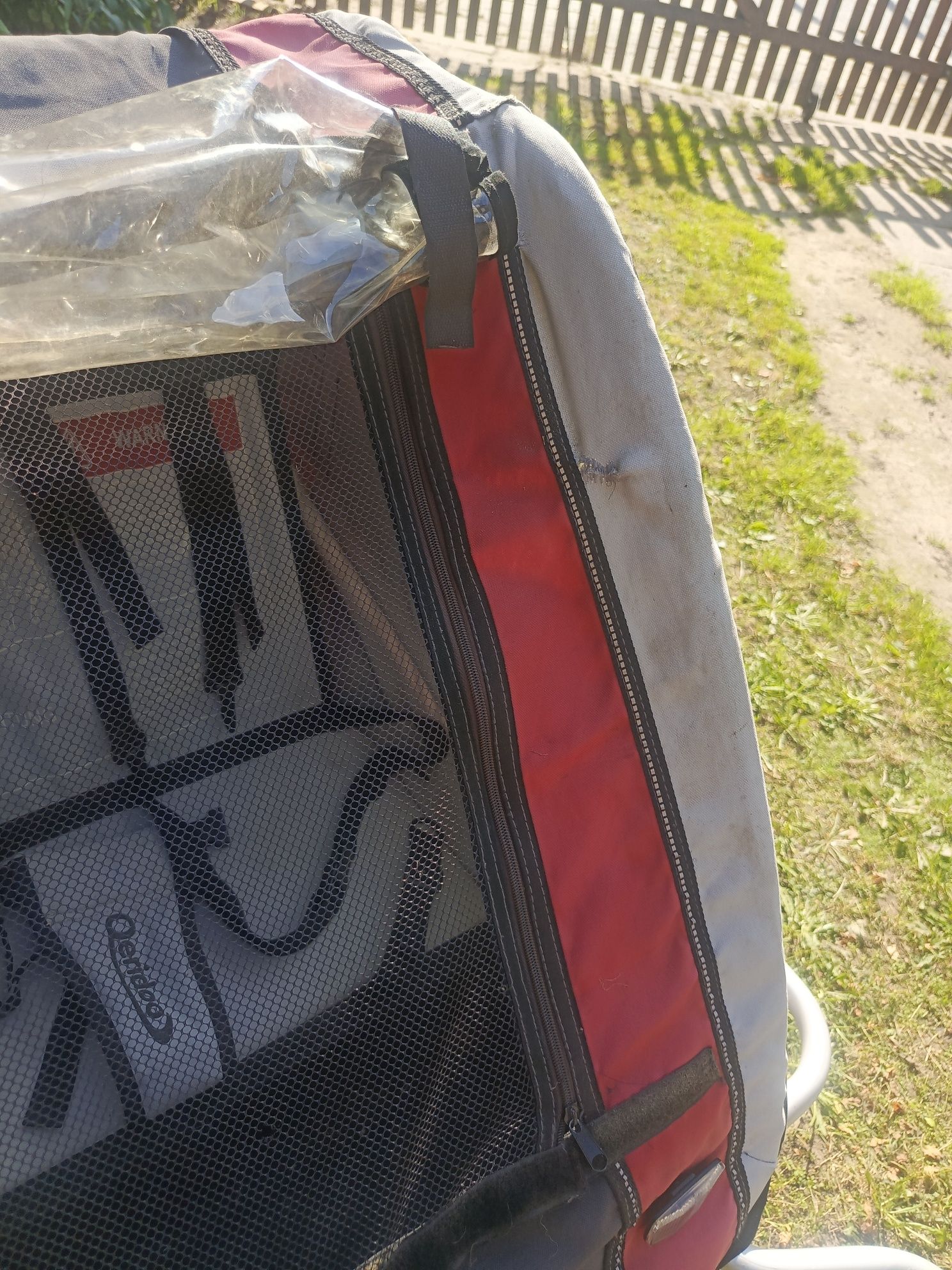 Przyczepka rowerowa Qeridoo na 2 dzieci