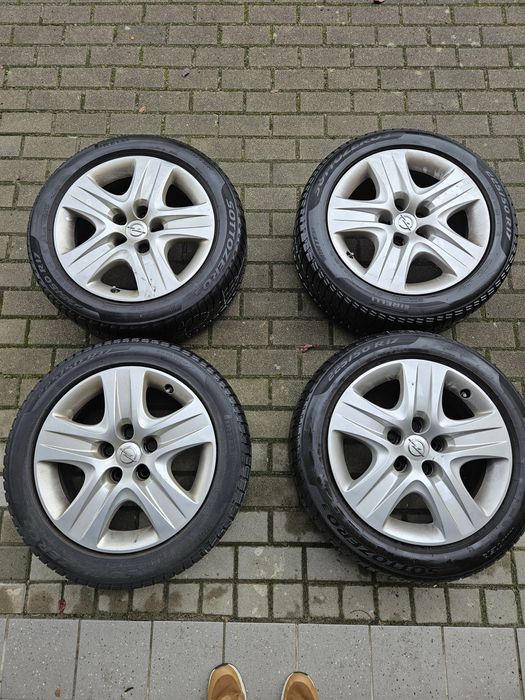 4x Felgi OE Opel r17 + opony zimowe 225/45/17 TPMS