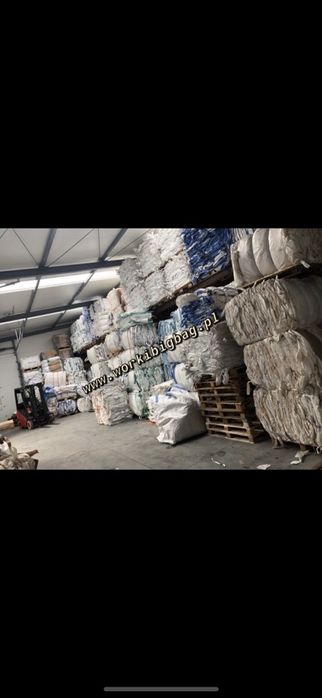 Worki Big Bag Bagi Wklad Folia na kukurydze CCM bigbag 1000kg MOCNE