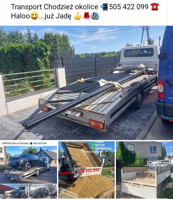 Transport AutoLaweta Pomoc Drogowa Laweta Usługi Transportowe Holowani