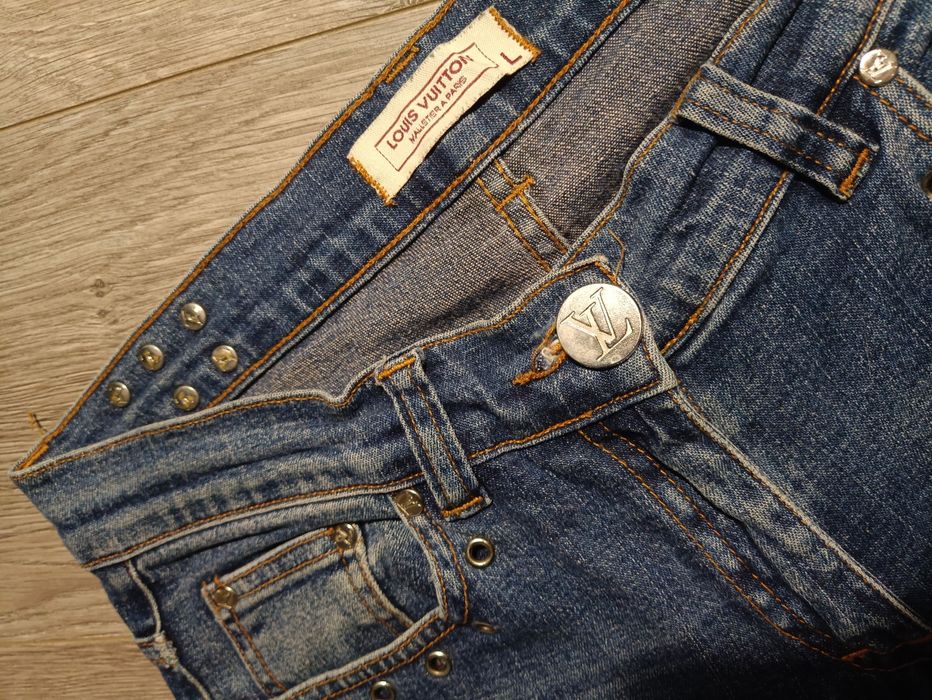 Louis Vuitton opium Flared клеш буткат bootcut джинси