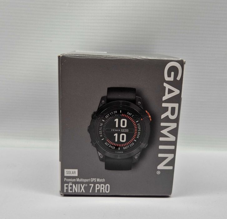 Smartwatch Garmin Fenix 7 Pro Solar, Komis Jasło Czackiego