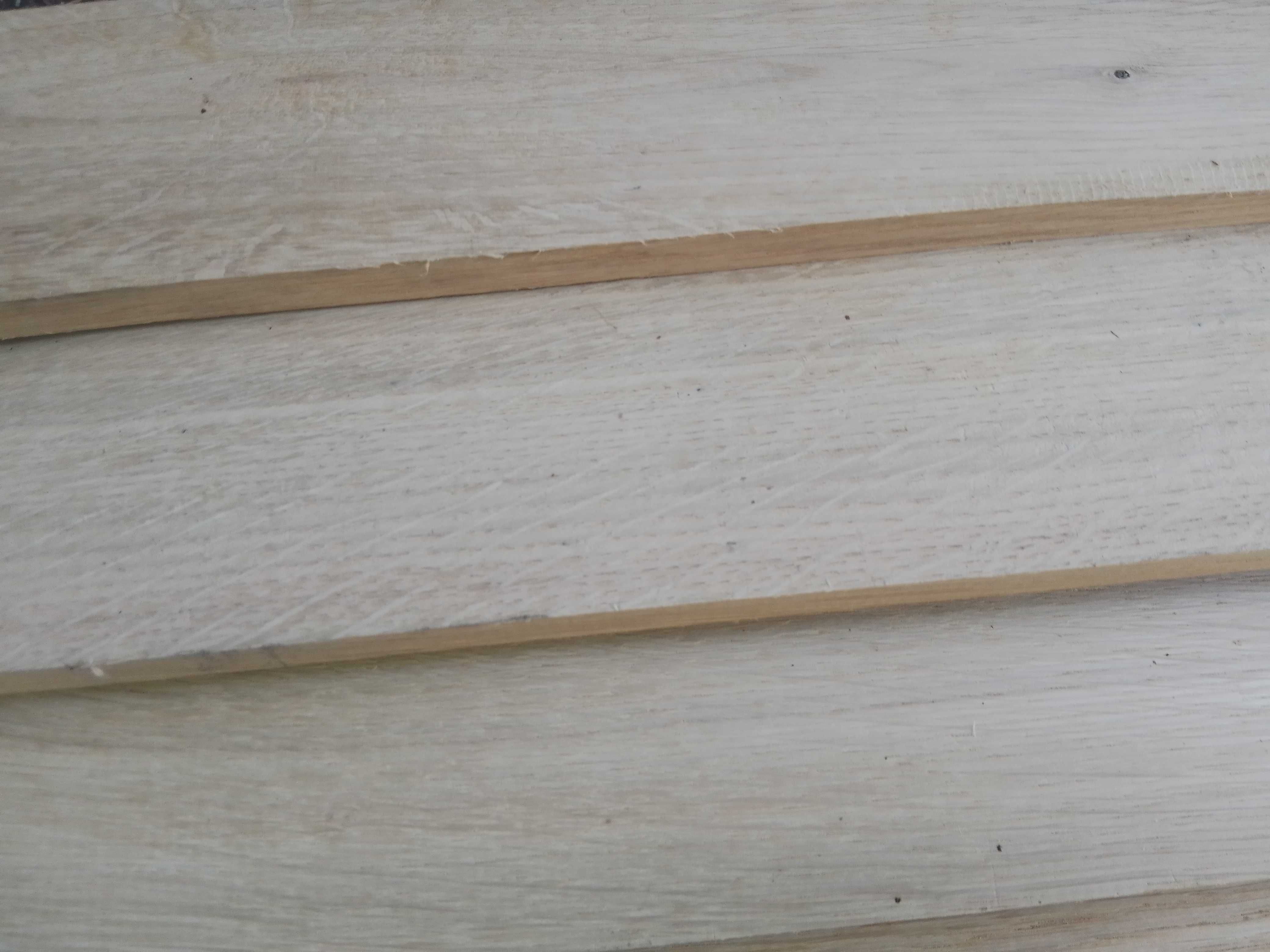 Dębowa deska heblowana 130 cm  Lamele, wysyłka