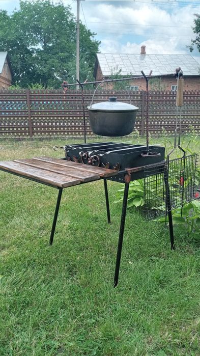 Мангал кований розбірний