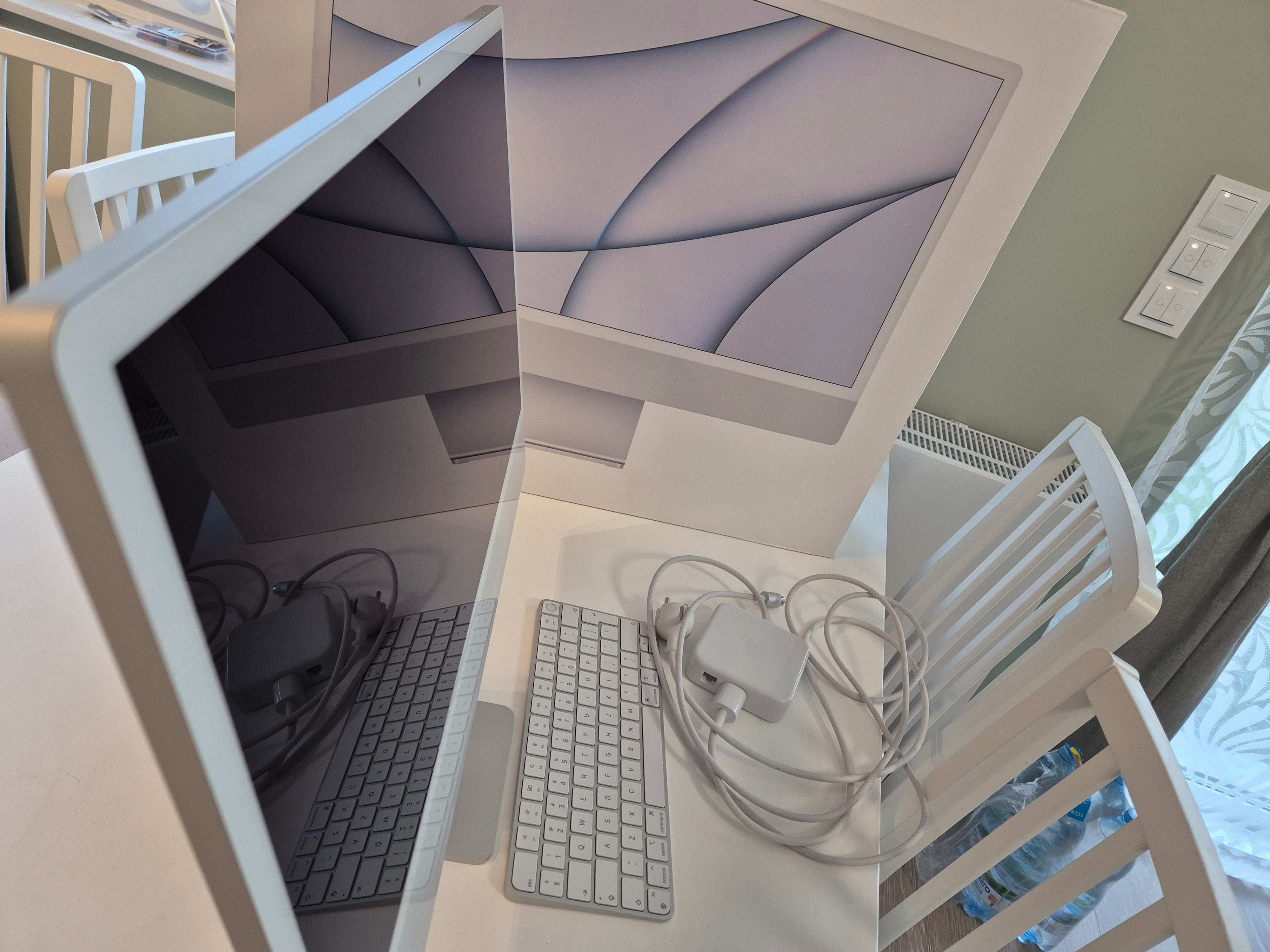 iMac M1 24" 16Gb 256Gb 8-rdzeniowe GPU | 4 porty | Stan idealny