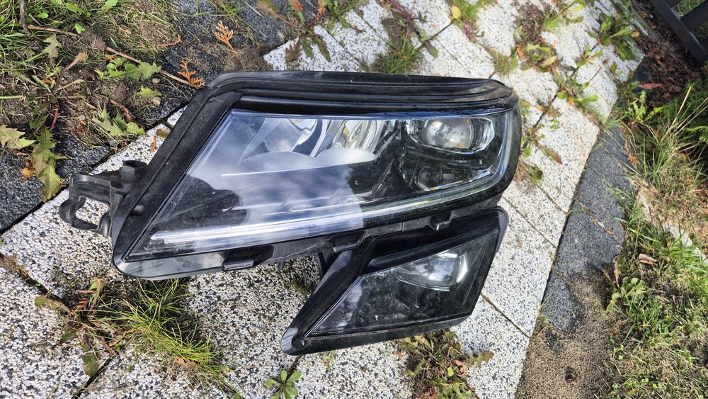 Lampa przednia Lewa full LED Skoda Kodiaq przedlift