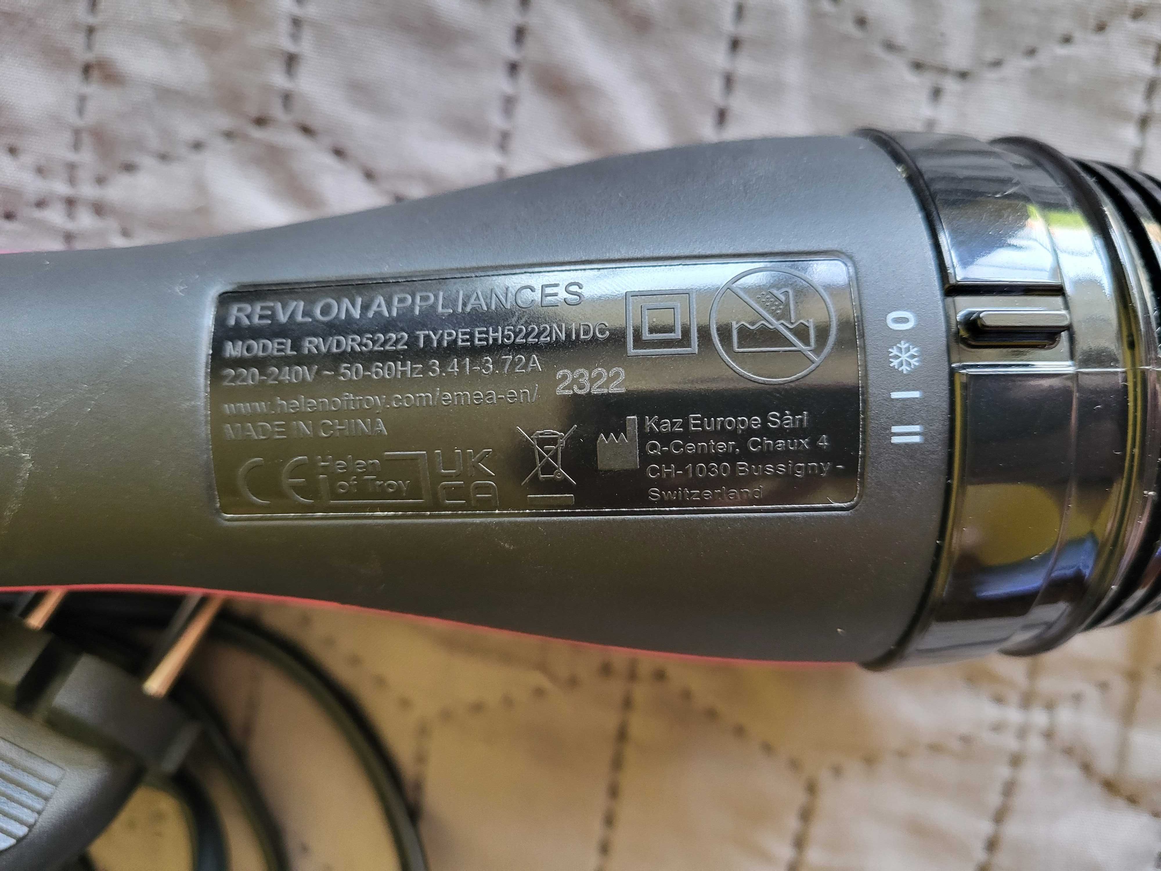 REVLON kultowa suszarko-lokówka do włosówo szczotka