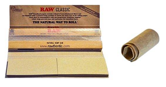 Bibułki RAW 110 x 44 mm z filtrami - 32 sztuki