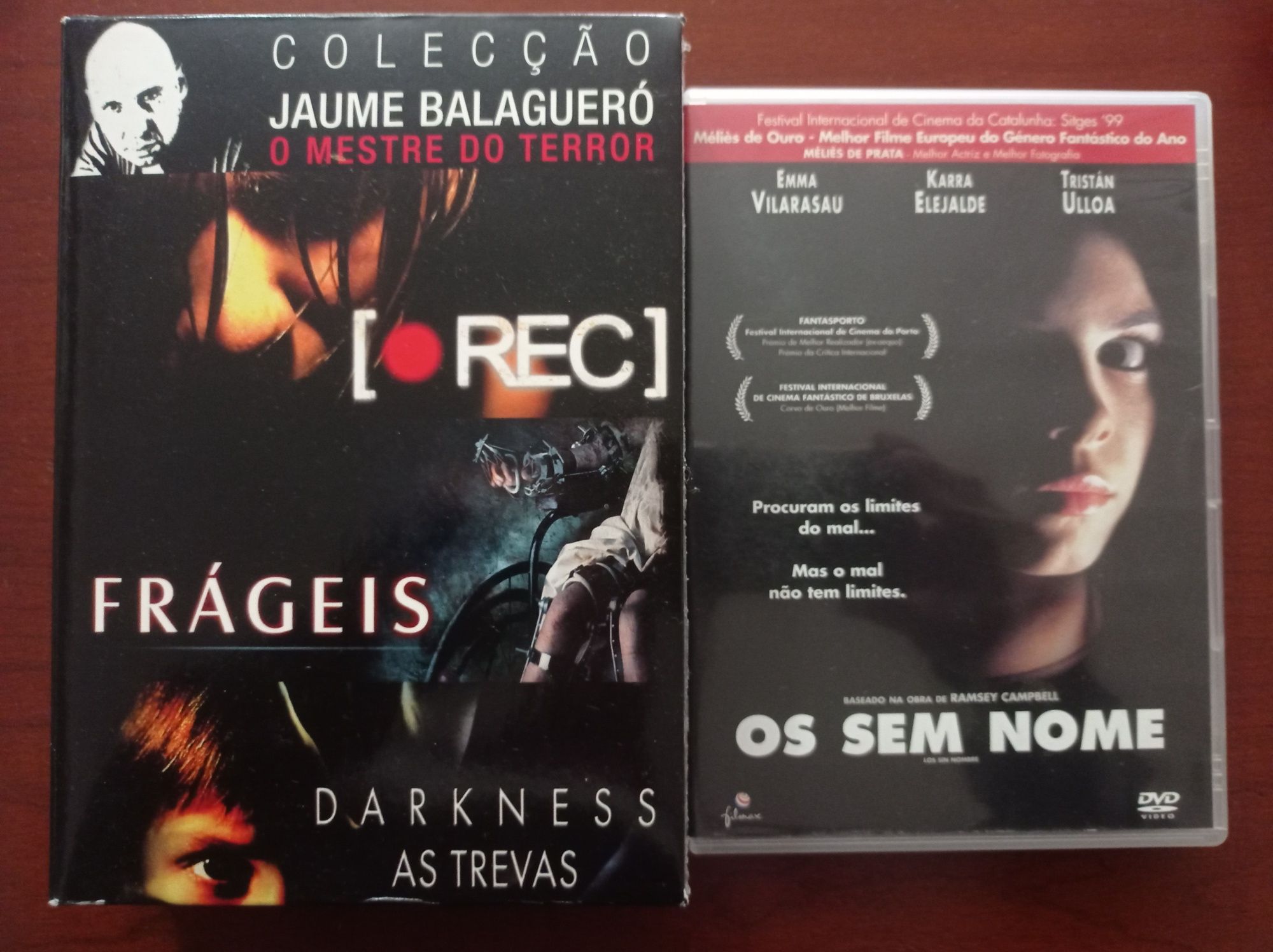 Jaune Balaguero Rec Frageis Darkness os sem nome dvd