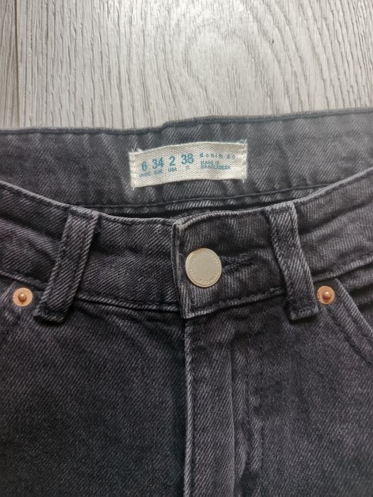 Czarne jeansy z wysokim stanem | XS Denim Co.