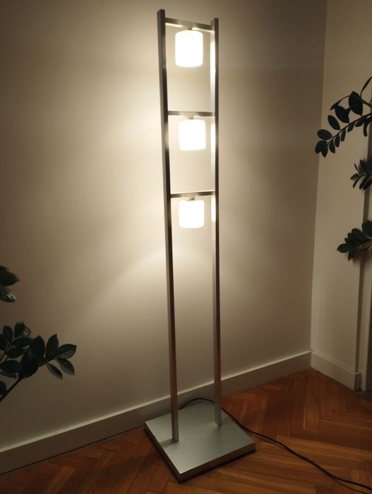 Lampa podłogowa, aluminiowa Fischer leuechten